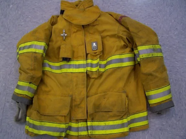 Turnout jacket after cleaning